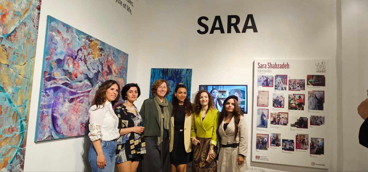 'Kadınların Göç Hafızası' sergisi açıldı